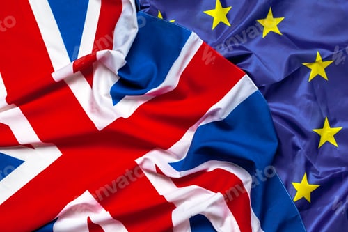 Preview: Flags of the United Kingdom and the European Union