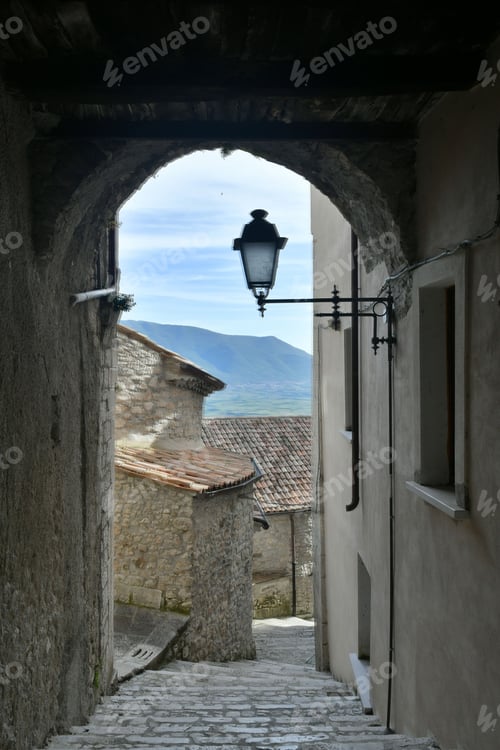 Preview: The Campania village of Guardia Sanframondi, Italy.