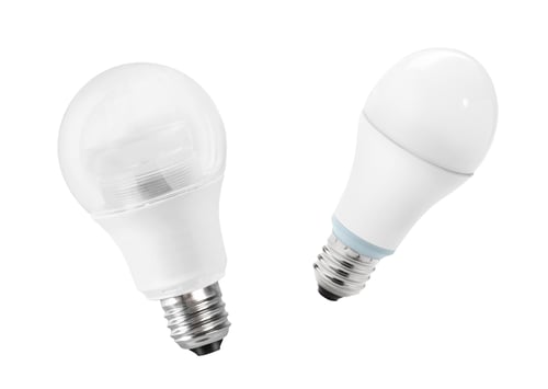 Preview: Light bulbs, isolated on white