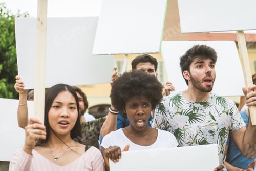 Preview: Activists demonstrating against social issues