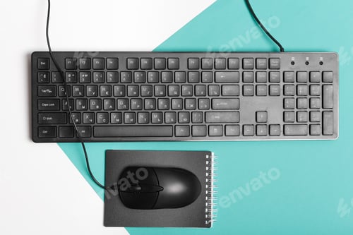 Preview: Computer mouse and keyboard