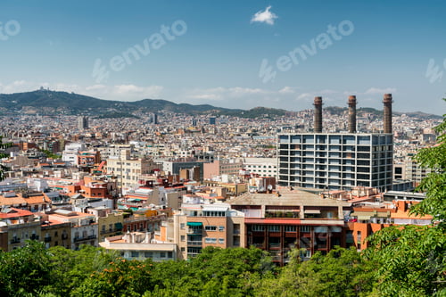 Preview: Barcelona (Spain): view from Montjuic