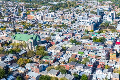 Preview: Quebec City, aerial panorama of the city