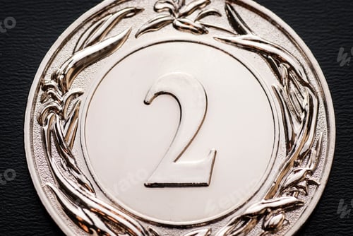 Preview: Silver winners medal for the 2nd place runner-up