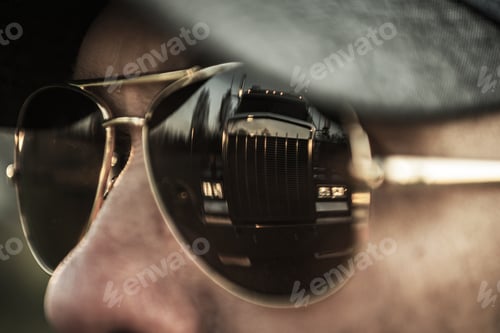 Preview: Professional Trucker Glasses Semi Truck Reflection