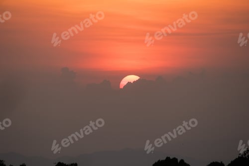 Preview: Landscape of the morning sunrise