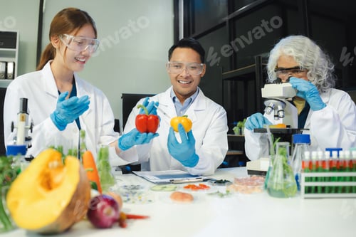 Aperçu: Laboratoire des sciences alimentaires, résidus chimiques. Dangers, norme, contaminant.