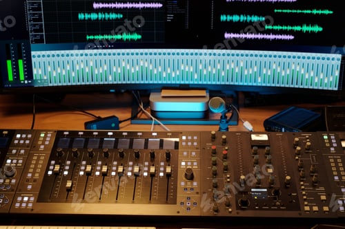 Preview: Mixing Audio Tracks in Professional Recording Studio