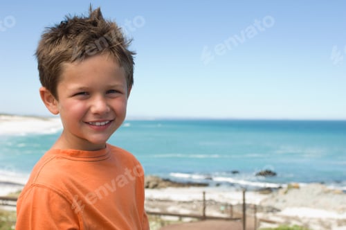 Preview: Boy at the seaside
