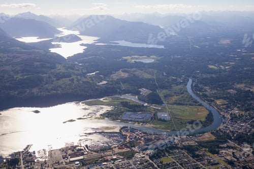 Preview: Small Town of Port Alberni on Vancouver Island, British Columbia, Canada