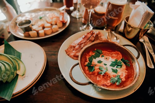 Preview: Shakshuka and steak and eggs for brunch