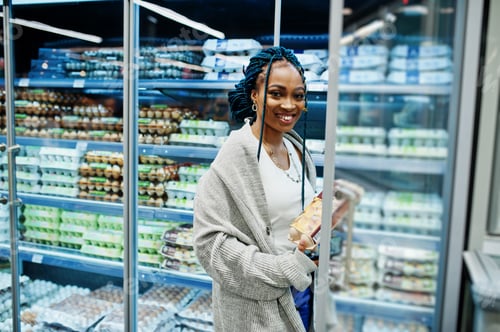 Preview: Africans at supermarket