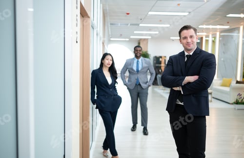 Preview: Portrait of businessperson and the generation personalities of new executives