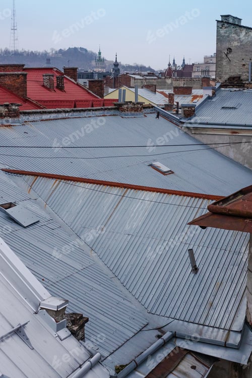 Preview: view of the roofs of lviv