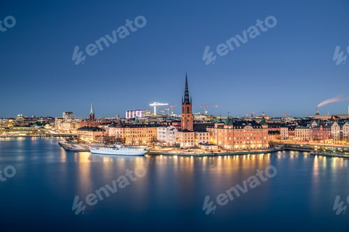 Preview: Stockholm city skyline in Sweden.