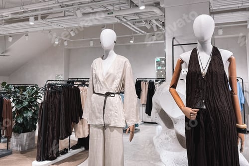 Preview: Moscow,Russia 04 12 2025 Clothes magazine shop LIME in Paveletskaya plaza, man and women