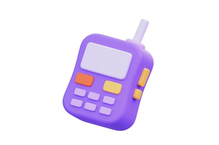 Preview: Walkie Talkie 3D Illustration