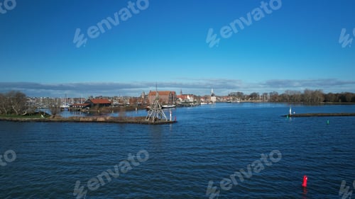 Preview: Historic harbor town of Hoorn North Holland in the Netherlands
