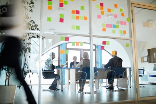 Preview: Working meeting in office