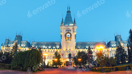 Preview: The Palace of Culture edifice in Iasi, Romania.