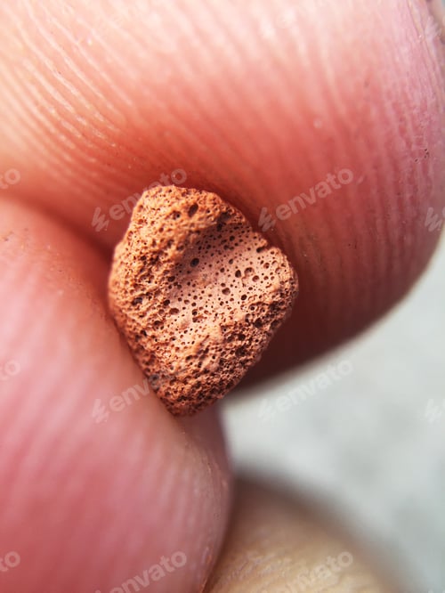 Preview: Tine Orange Rock Hold Between Fingers