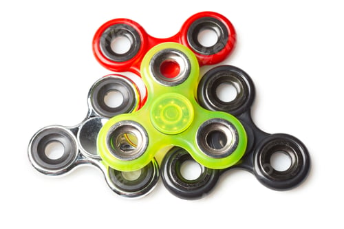 Preview: spinner stress relieving toy isolated