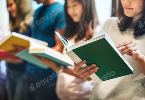 Preview: Book Bookcase Library Reading Research School Concept