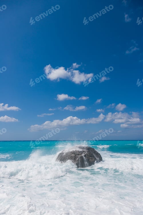 Preview: wild beach of the island of Lefkada