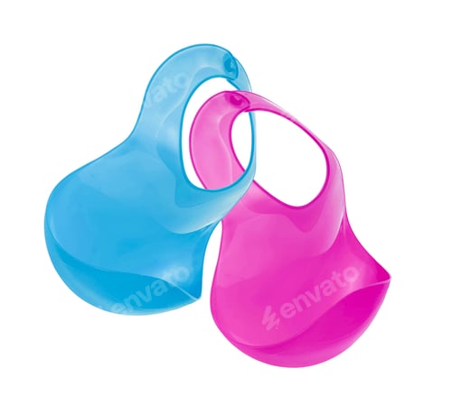 Preview: two baby bibs