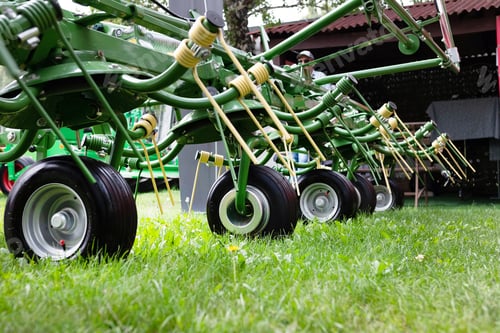 Preview: Agricultural machinery in agricultural fair