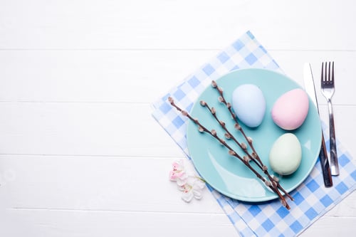 Preview: Easter table setting