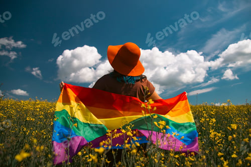 Preview: Rainbow, parade and lgbt awareness, inclusion and celebrate with sexuality