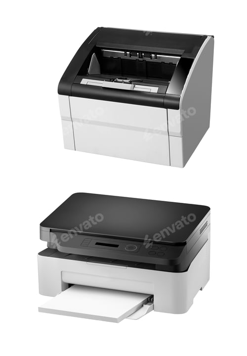 Preview: Printer scaner isolated