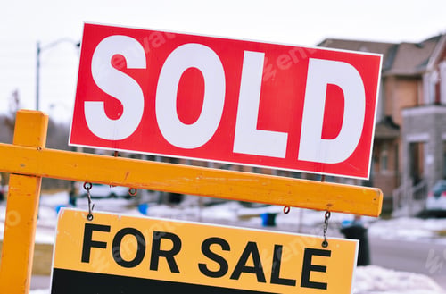 Preview: SOLD. Property for sale sign