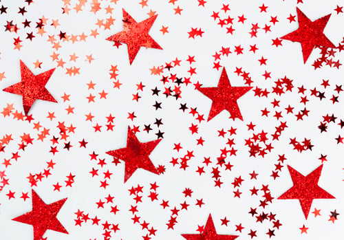 Preview: Christmas decor background. Flat lay, top view.