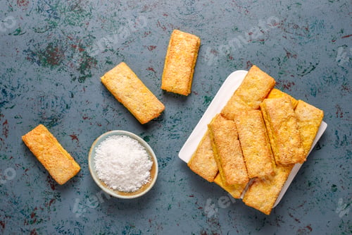 Preview: Delicious homemade coconut cookies.