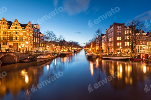 Preview: Amsterdam, Netherlands Bridges and Canals
