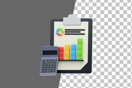 Preview: Cash Flow Statement 3D Icon
