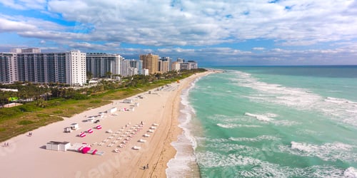 Preview: Aerial View of South Beach, Miami, Florida