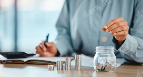 Preview: Savings Growth: Financial Planning and Coin Jar