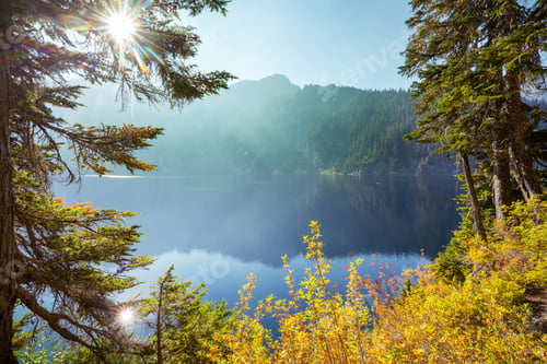 Preview: Mountains lake