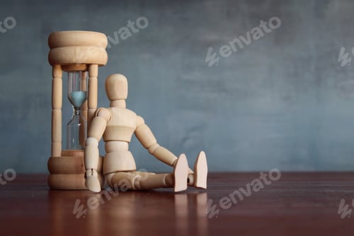 Preview: Waiting time, time to think concept.
