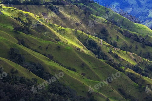 Preview: Green hills in Colombia