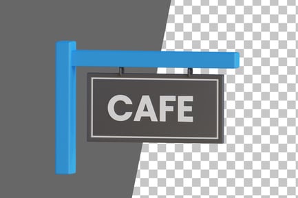Preview: Cafe 3D Icon