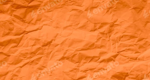 Preview: Paper Wrinkle Orange Background Abstract Crumpled Old Vintage Color
