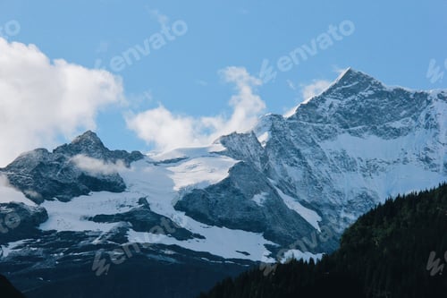 Preview: Top mountain of alpine in switzerland