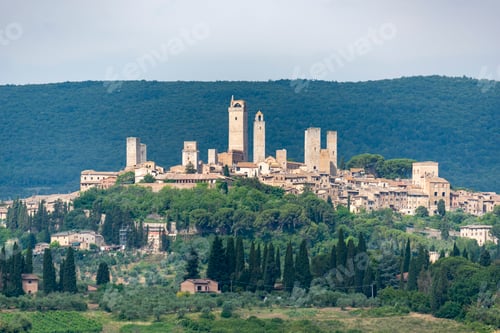 Preview: San Gimignano, Tuscany, panoramic view