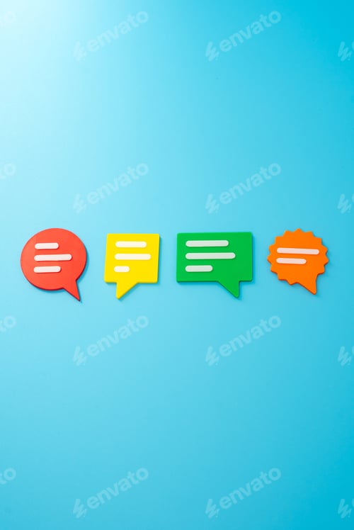 Preview: Conversational figures. Opinions and feedback. Dialogue, online comments