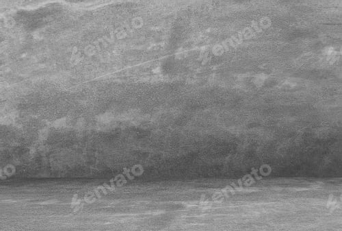 Preview: empty room with concrete wall, grey background