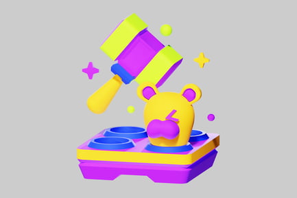 Preview: Whack a mole game toy